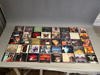 Lot Of 40 Rock And Metal CD's