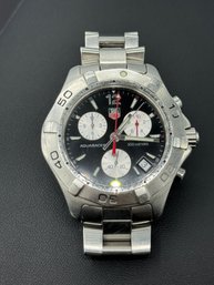 Tag Heuer Aquaracer Chronograph Black Dial Men's Wrist Watch CAF1110
