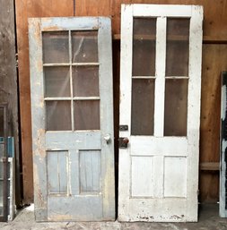 A Pair Of Antique Farmhouse Doors