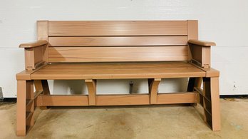 Folding Plastic Bench