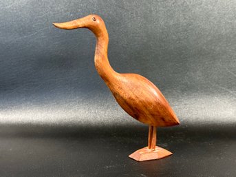 A Handcrafted Bird Carving From Jamaica