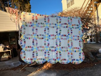 Double Wedding Ring Quilt- Not Made By Pia - Calico Patterns