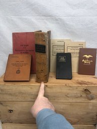 7 Vintage & Antique Military Books