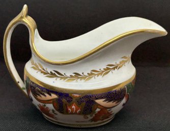 Antique Late 19th Century Imari Japanese Style Milk Jug/Creamer- Made For English Export- Likely Spode