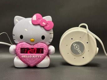 Hello Kitty Alarm Clock & Serious Sleep White Noise Machine