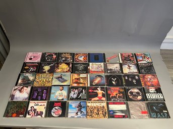 Lot Of 40 Rock And Metal CD's