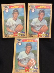 (3) Repack Topps Baseball Card 25 Card Packs With Stars - L