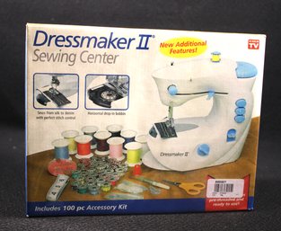 New In Box Dressmaker II Sewing Center With Accessory Kit - As Seen On TV