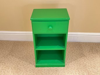 Green Painted Nightstand