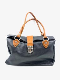 Incredible Valentina Italian Leather Handbag