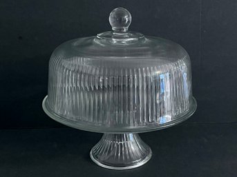 Glass Cake Stand From Restoration Hardware