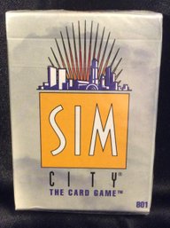 1994 Sim City The Card Game Sealed Starter Deck - L