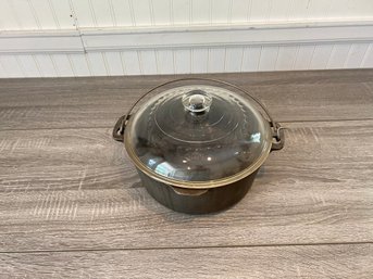 Cast Iron Dutch Oven With Wagner Glass Lid