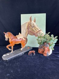 Horse Decor Lot