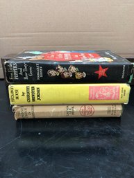 Vintage/antique Books - The Bobbsey Twins In Washington, Tuckaway House & Five Little Peppers