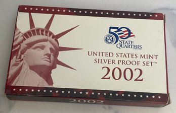 2002 United States Mint Silver Proof Set