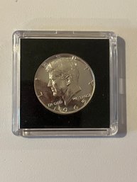 1965 Uncirculated 40 Silver Kennedy Half Dollar