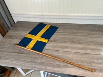 Small Vintage Swedish Flag