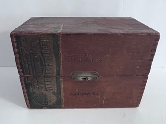 Antique Cuban Cigar Box