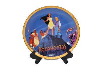 Disney 1995 Pocahontas Collector Plate In Box