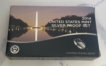 2014 United States Mint Silver Proof Set