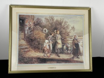 'the Wedding Procession' Framed Artwork Print