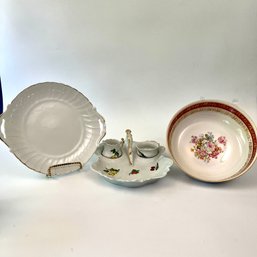 An Assortment Of Limoges French Porcelain Serving Pieces