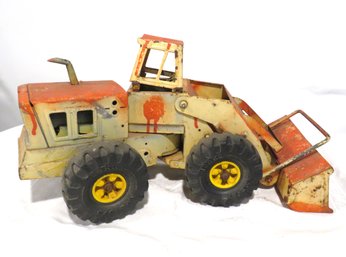 Vintage Tonka Pressed Steel Mighty Shovel Loader Truck Construction Toy