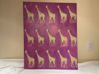 Giraffe Parade, Original Art