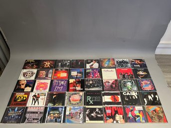 Lot Of 40 Rock And Metal CD's