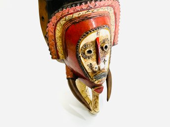 African Mask Handcrafted In Africa