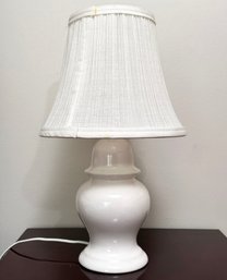 A Ceramic Accent Lamp