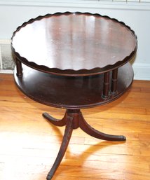 Antique Mahogany Drum Table