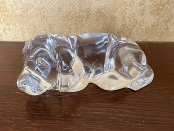 Princess House Crystal Puppy Dog