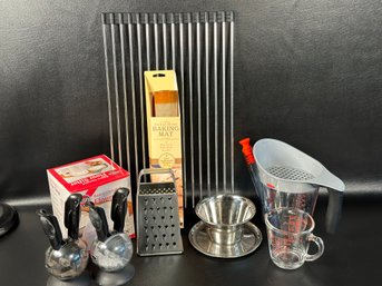 An Assortment Of Useful Kitchen Items