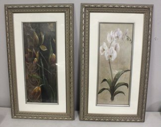 Pair Of Floral Prints In Beautiful Frames