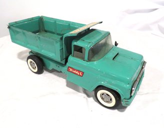 Vintage Buddy L Pressed Steel Hydraulic Dump Truck Toy 1960s