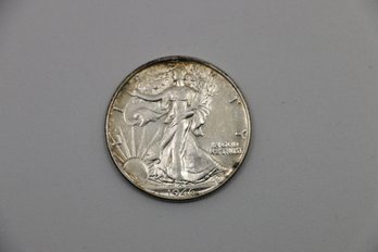 1946 Silver Walking Liberty Half Dollar Coin Nice Shape