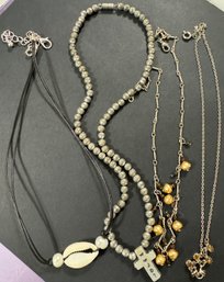 Costume Necklaces 4 Pieces