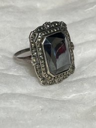 Sterling Silver Marcasite Ring