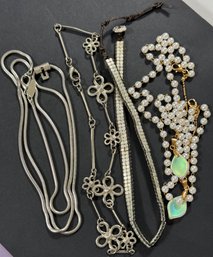 Costume Necklaces 4 Pieces