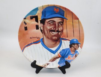 1987 'Keith Hernandez' Sports Impressions Collector Plate W/ COA #751/2000