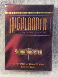 1995 Highlander Swordmaster 52 Card Sealed Starter Deck - L