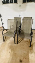 Set Of 4 Patio Chairs