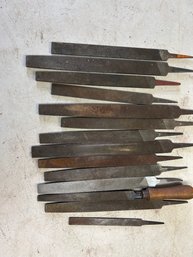 Lot Of Flat Metal Files