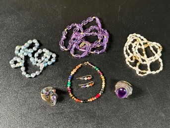 An Assortment Of Vintage Jewelry Including Freshwater Pearls & More