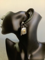 Square Dangle Earrings