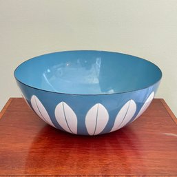 Vintage Cathrineholm Lotus 11-Inch Enameled Mixing Bowl