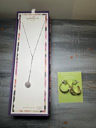 Sterling Silver Necklace & Earrings