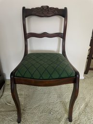 Dark Wood Antique Chair